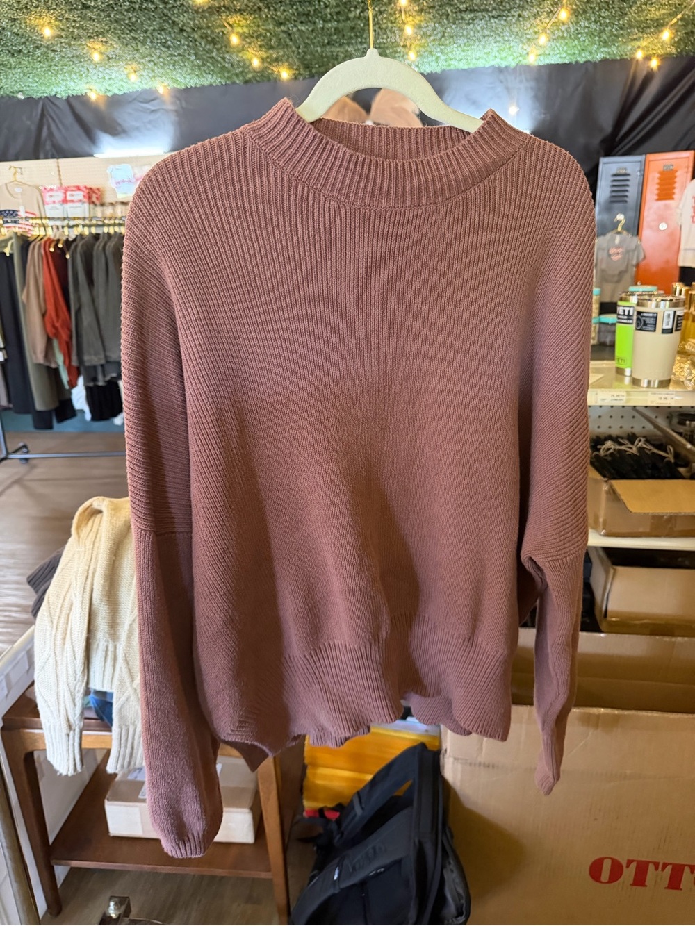 By Together Women's Ribbed Crewneck Sweater (BOX 5)